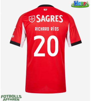 Benfica Richard Rios #20 Hemmatröja 2025-26 Kortärmad